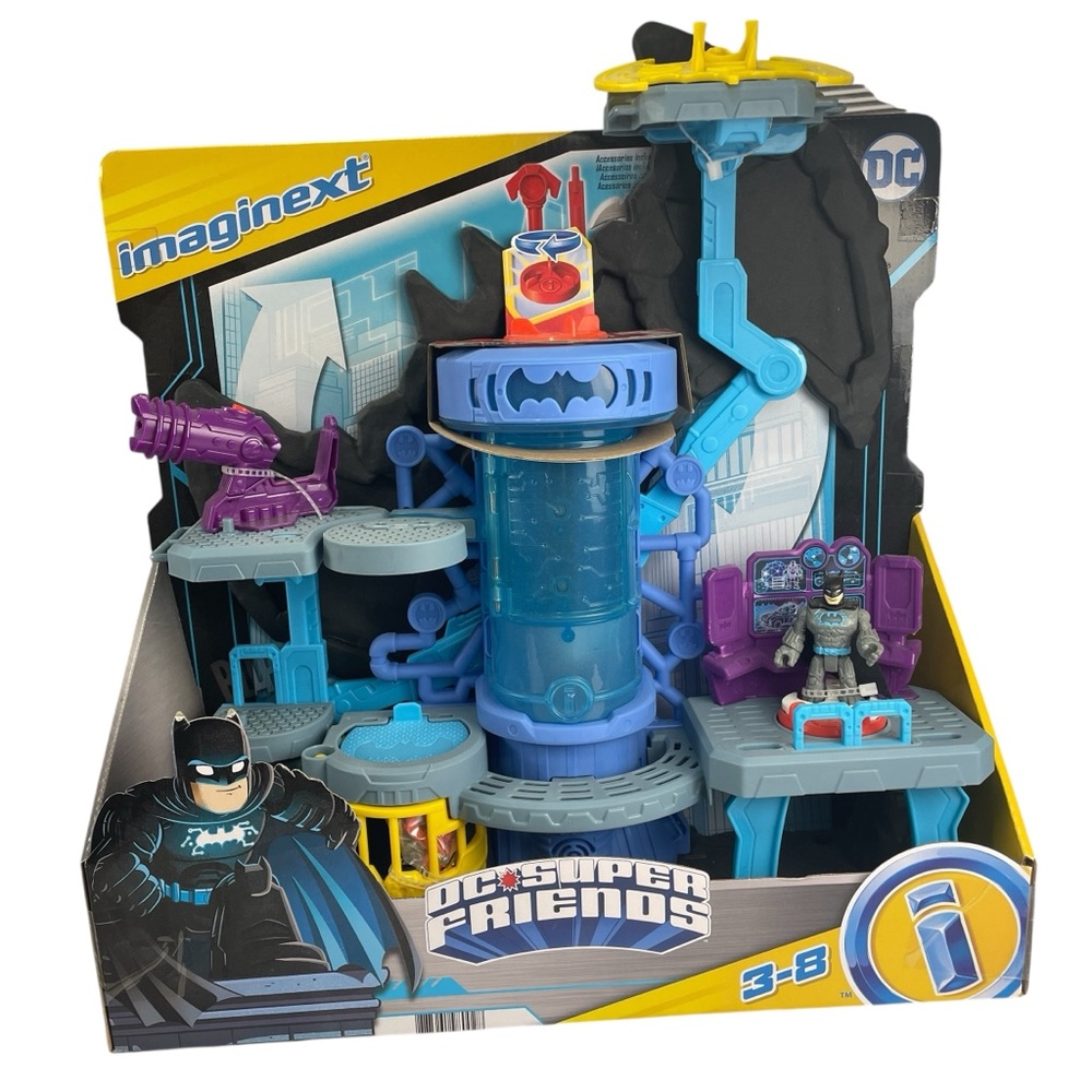 imaginext DC Super Friends Bat-Tech Batcave Playset NEW
